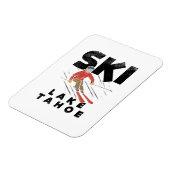 Skiën - Ski Lake Tahoe Magneet (Linkerzijde)
