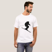 Skiën Ski T-shirt (Voorkant volledig)