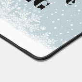 Skiën Skier Design Desk Mat (Hoek)