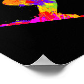 Skiën Skier Mannen Boys Kinder 1 Poster (Hoek)