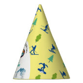 Skiën Verjaardagsfeest Snowboard Feesthoedjes (Rechts)