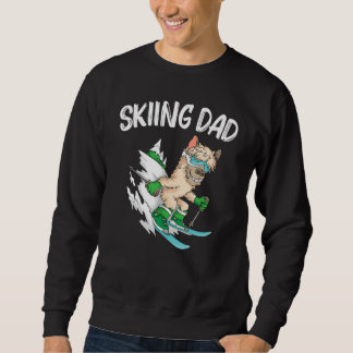Skiën Voor Papa Papa Ski Freestyle Skier Snowboard Trui