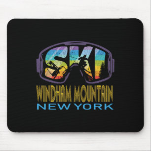 Skiën Windham Mountain New York Ski Vakantie Muismat