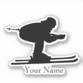 Skiënaam Sticker (Voorkant)