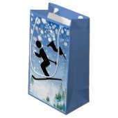 Skiend Design Gift Bag Klein Cadeauzakje (Achterkant Gekanteld)