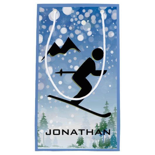 Skiend Design Gift Bag Klein Cadeauzakje (Voorkant)