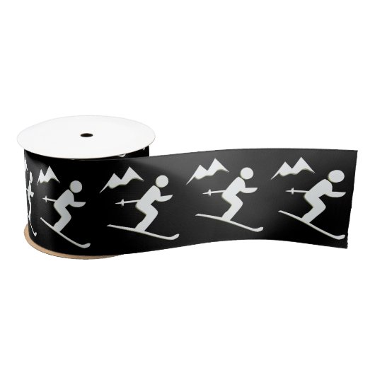 Skiend Design Ribbon Satijnen Lint (Spoel)