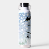 Skiend design Thor Cooper Vacuum geïsoleerd Waterfles (Voorkant)