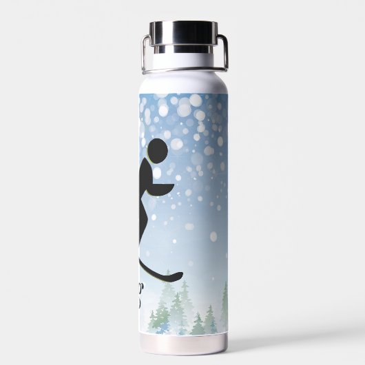 Skiend design Thor Cooper Vacuum geïsoleerd Waterfles (Achterkant)