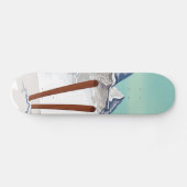 Skiënde Bergen Persoonlijk Skateboard (Horizontaal)