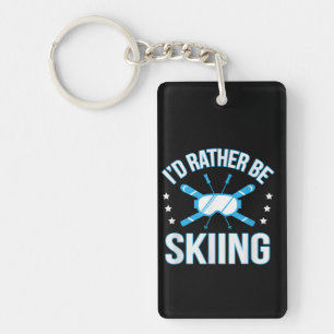 Skiende cadeaus  Ik zou liever gaan slapen Sleutelhanger