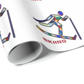 SKIËNTEN Concurrentie Cadeaupapier (Rol Hoek)