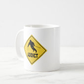 Skier 1 koffiemok (Voorkant links)