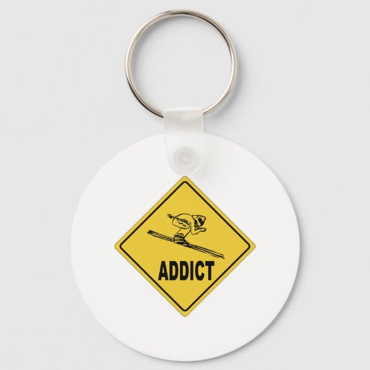 Skier 2 sleutelhanger (Voorkant)