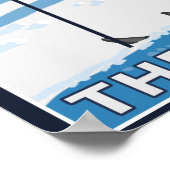 Skier Admiring - De Rockies Poster (Hoek)