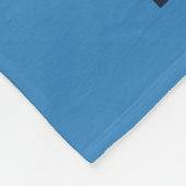 Skier Admiring - Stevens Pass, Washington Fleece Deken (Hoek)