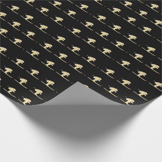 Skier Cadeaupapier (Hoek)