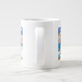 Skier Carrying Snow Skis - Whistler, BC Canada Grote Koffiekop (Achterkant)