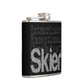 Skier Extraordinaire Heupfles (Rechts)