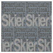 Skier Extraordinaire Stof (Swatch)