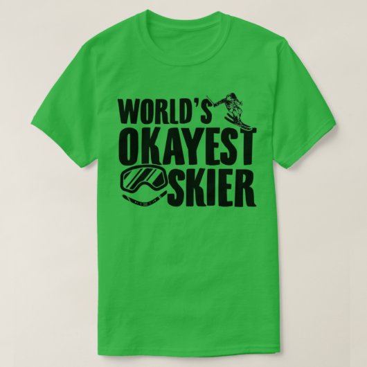 Skier Gezegde Apres Ski Skier Skiing Snowboard Win T-shirt (Design voorkant)