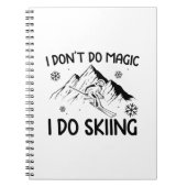 Skier Gifts | Pres Ski Skiing Winter Sports Xmas Notitieboek (Voorkant)