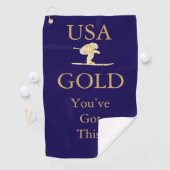 Skier Golfhanddoek (Insitu)