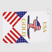 SKIER GOLFHANDDOEK (Horizontaal)