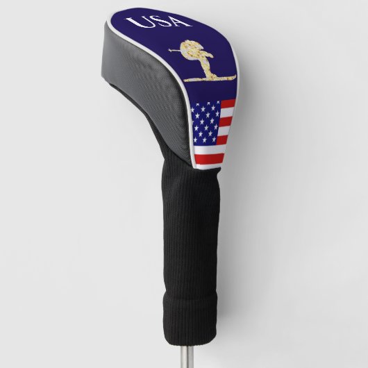 SKIER GOLFHEADCOVER (Schuin)