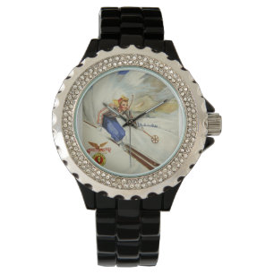 Skier Horloge