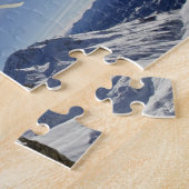 Skier in Midair Legpuzzel (Zijkant)