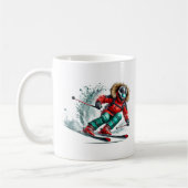 Skier koffiemok (Links)