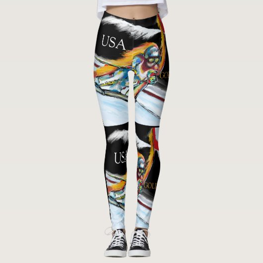 SKIER LEGGINGS (Voorkant)