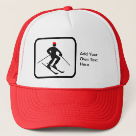 Skier-Logo Trucker Pet