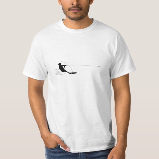 Skier met Spray T-shirt (Voorkant)