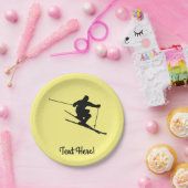Skier Papieren Bordje (Feest)