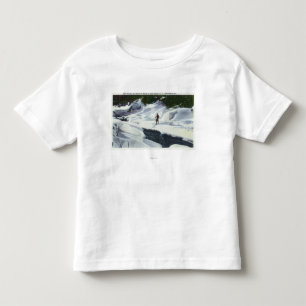 Skier-pausen voor het hele land door Mountain Broo Kinder Shirts