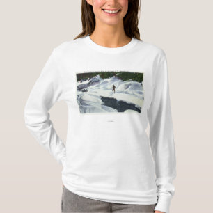 Skier-pausen voor het hele land door Mountain Broo T-shirt