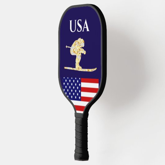 SKIER PICKLEBALL PADDLE (Links)