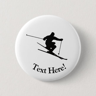 Skier Ronde Button 5,7 Cm