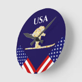 SKIER RONDE KLOK (Hoek)