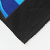 Skier Sealyham Terrier Snowboarding Pocket Fleece Deken (Hoek)