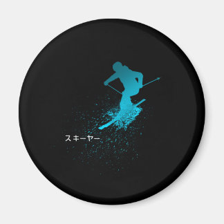 Skier, Ski, Japans Magneet