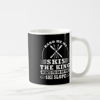 Skier Skiing Koffiemok