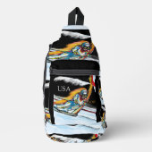 SKIËR SLING BAG (Voorkant)
