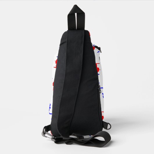 SKIER SLING BAG (Achterkant)