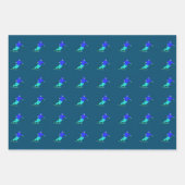 Skier Snow Skiing Inpakpapier Vel (Voorkant 3)