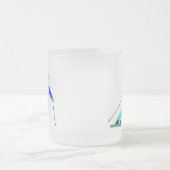 Skier Snow Skiing Matglas Koffiemok (Center)