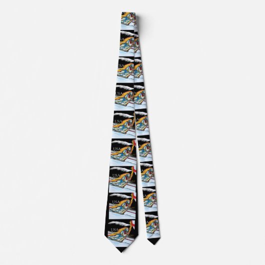 SKIËR STROPDAS (Voorkant)