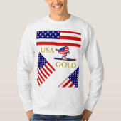 SKIER T-SHIRT (Voorkant)